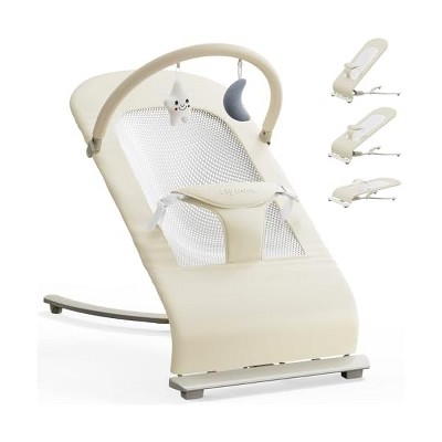 oversart 3-in-1 Portable Baby Bouncer & Rocker Chair for Newborn to Toddler