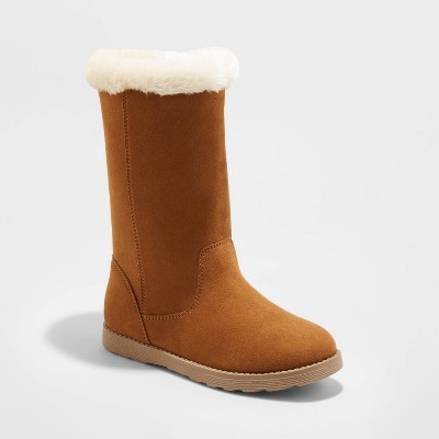 target faux fur boots