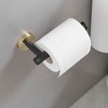 BWE 4-Piece Bath Hardware Set With Robe Hooks, Towel Ring, Toilet Paper Holder Modern - 4 of 4