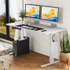 RISOKEYS Computer Stand Up Office Desk,Height Adjustable Games Desk,with Headphone Hook for Home Office & Computer Workstation,Games(Table only) - 4 of 4
