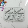 Unique Bargains Candy Moulds 8-Cavity Dinosaur Candy Mould Hand Wash 7.4"x4.92"x0.91" 1 Pc - 2 of 4