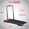 HolaHatha 2 In 1 Treadmill and Under Desk Walking Pad with Non Slip Surface and Powerful Motor for Active Lifestyle, Exercise, and Fitness Activities - 3 of 4