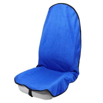 Unique Bargains Universal Anti-Slip Seat Protector Pad Car Seat Cover Blue 1 Pc