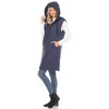 Women's Diamond Quilted Hooded Puffer Vest - White Mark - image 2 of 4