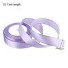 Unique Bargains Double Face Wide Satin Ribbon with Gold Edges for Wedding Bouquet - 2 of 4