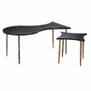 Zuo Norden Coffee Table Set (2-Piece) Black & Bronze - 2 of 4