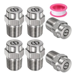Unique Bargains Stainless Steel Durable Design Universal Surface Clean Tips 6 Pcs - 1 of 4