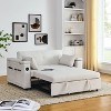 NicBex Convertible Sleeper Chair,Modern Pull-out Sofa Bed with Backrest,Comfortable Couches for Living Room,Black/Beige/Yellow/Ivory - 4 of 4