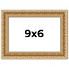 PosterPalooza | Photo Size Refined Gold Picture Frame - UV Acrylic, Foam Board Backing, Hanging Hardware - 2 of 4