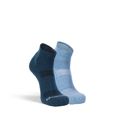 Anywear Essential Lightweight Quarter Crew Sock - 2 Pack