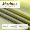 GoodGram 2 Piece Sheer Voile Faux Silk Spring & Summer 84 in. L Grommet Top Curtain Panels - 2 of 2