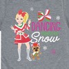 JoJo Siwa Dancing Through The Snow Short Sleeve Graphic T-Shirt - Heather Grey - 2T - 2 of 3