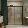 Single Sliding Shower Door, 1/5 inch Thick Clear Tempered Glass Shower Door with Stainless Steel Handle - 2 of 4