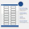 Avery Labels, 1" x 2-5/8", Silver-Metallic Black, Glossy, 160ct - 3 of 4