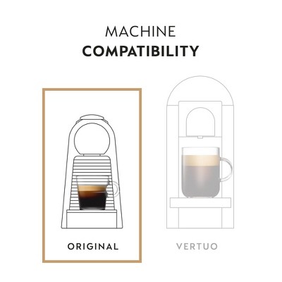 Nespresso Original Ristretto Italiano Capsules Dark Roast - 50ct
