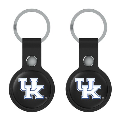 Keyscaper NCAA SEC Universities Insignia Black Airtag Holder 2-Pack