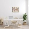 Stupell Industries Detailed Boho World Map Framed Floater Canvas Wall Art - 2 of 4