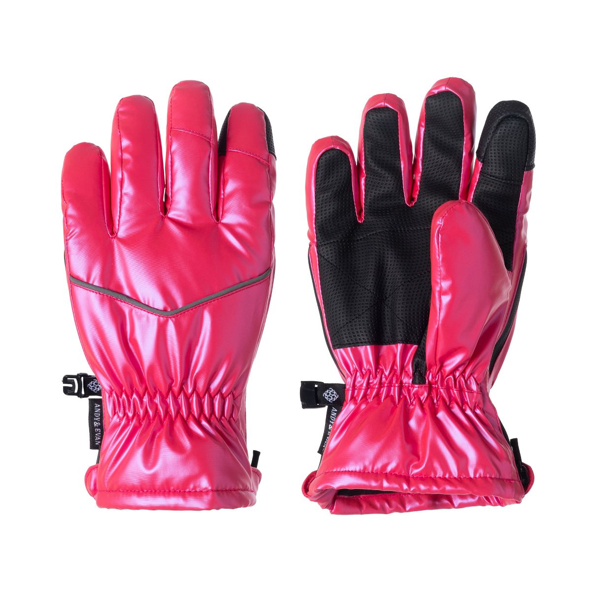 Andy & Evan Toddler Kids Zipper Gloves - thumbnail 2