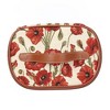 Signare USA Poppy Red Toiletry Vanity Bag - 3 of 4