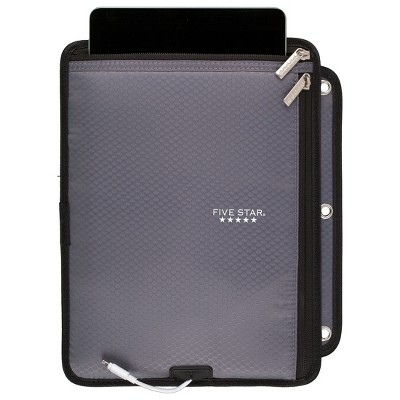 Five Star Tablet Sleeve, Binder-Ready - Blue and Orange