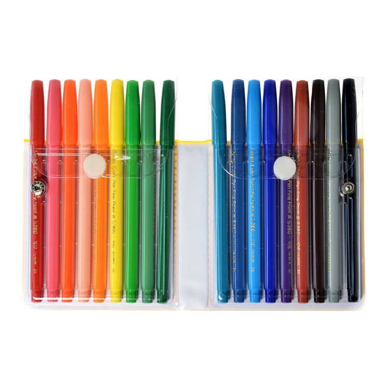 S360 Color Pen Set 18ct - Pentel, 2 of 8