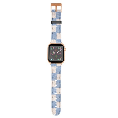 Schatzi Brown Alice Check Powder 38mm/40mm Rose Gold Apple Watch Band -  Society6 : Target