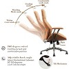 XIZZI Home Office Desk Chairs Computer Office Chair Modern Ergonomic Desk Chair High Back Suede Fabric Desk Chair for Executive or Home Office - 2 of 4