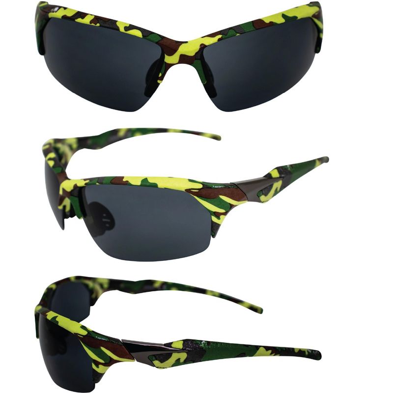 3 Pairs of AlterImage Pursuit Sunglasses with Flash Mirror, Smoke, Smoke Lenses, 2 of 7