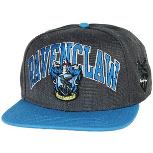 Harry Potter Ravenclaw Embroidered House Crest Adjustable Snapback Hat Cap - 1 of 4