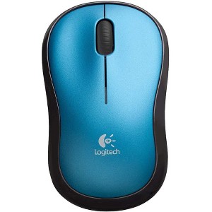 Logitech M185 Wireless Mouse, Blue - 1 of 2