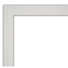 43" x 32" Non-Beveled Mosaic Bathroom Wall Mirror White - Amanti Art: Modern Style, Polystyrene Frame, Wall Mounted - image 3 of 4