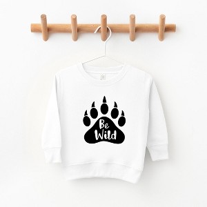 The Juniper Shop Be Wild Bear Paw Toddler Graphic Sweatshirt - 1 of 2