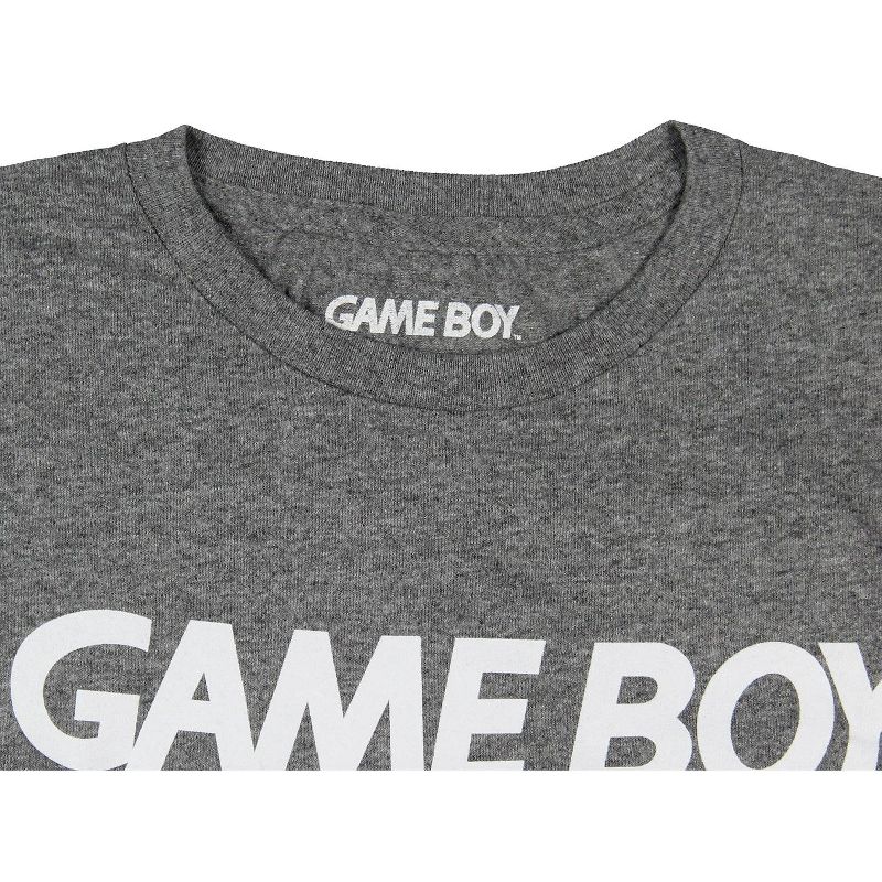 Game Boy Men's Retro 1989 Video Game Console Graphic T-Shirt New, 4 of 5