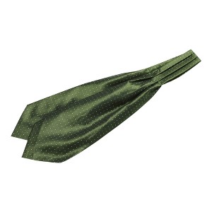 Allegra K Men's Halloween Polka Dots Self-Tied Formal Party Cravats Ascot Tie Neckwear - 1 of 4