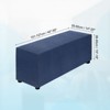 Unique Bargains Polyester Rectangular Stretchy Elastic Stool Cover - 2 of 4
