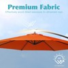 Hyleory Beeram 10FT Round Cantilever Umbrella with Counterweight - 3 of 4