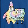 Men's - SpongeBob SquarePants - SpongeBob & Patrick Tie Dye Long Sleeve Graphic T-Shirt - 2 of 4