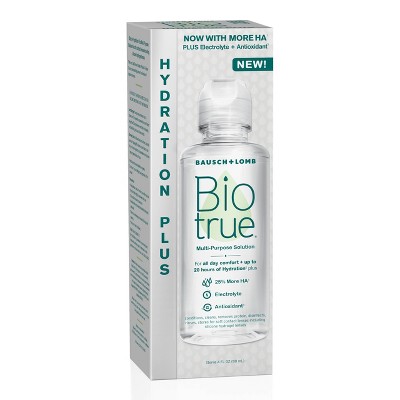 Biotrue Hydration Plus Contact Lens Solution 4 Fl Oz Target