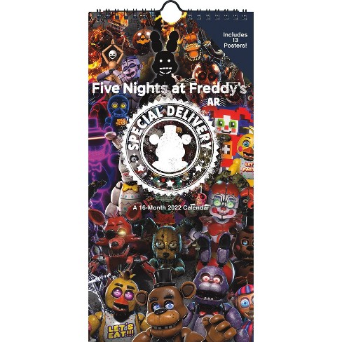 2022 Calendar Five Nights At Freddys - Trends International Inc : Target