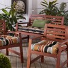Kensington Garden 18"x51" Outdoor Bench Cushion - 4 of 4