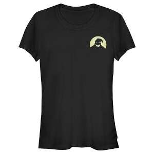 Juniors Womens The Nightmare Before Christmas Oogie Boogie Full Moon Small Portrait T-Shirt - 1 of 4