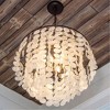 Crystorama Lighting Brielle 4 - Light Chandelier in  Dark Bronze - 3 of 4