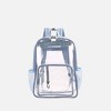 MKF Collection Cleo Clear PVC Backpack for Women Transparent Bag by Mia K - 2 of 4