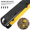 Digital Energy® 8-Outlet Metal Surge Protector Power Strip with 2 USB Ports (6 Ft. cord; Yellow/Black) in Multicolored - 3 of 4