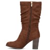 New York & Company Women's Amena Boot - 8, BROWN - 3 of 4
