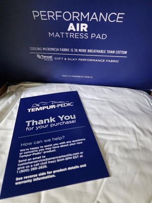 Twin Performance Air Mattress Pad - Tempur-pedic : Target