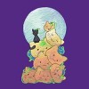 Women's Design By Humans Cat Pumpkin Pile By AwkwardDragon Racerback Tank Top - 2 of 3