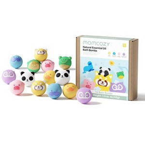 Momcozy Natural & Organic Essential Oil Bath Bombs - 14pc - 1 of 4