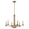 Livex Lighting Trumbull 6 - Light Chandelier in  Antique Brass - 4 of 4