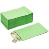 Okuna Outpost 100-Pack Green Budgeting Kraft Paper Money Saving Envelopes Self Adhesive for Cash, 3.5 x 6.5 In - 3 of 4